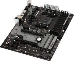 Asrock B450M-Pro 4 B450 AM4 Soket DDR4 3200 Mhz Overclock ATX Masaüstü Bilgisayar AMD Uyumlu Anakart