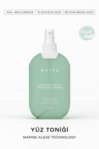 Matsu Marine Algae Arındırıcı Gözenek Karşıtı Yüz Toniği 100 ml