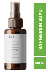 Mefy Saf ve Doğal Mersin Suyu Özlü Arındırıcı ve Yenileyici Yüz Toniği 100 ml