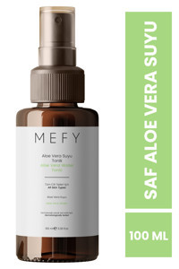 Mefy Saf ve Doğal Aloe Vera Özlü Nemlendirici Yüz Toniği 100 ml