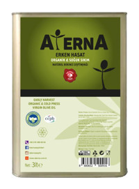 Aterna Teneke Sızma Zeytinyağı 3 lt