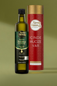 Nermin Hanım Zeytinliği Edremit Cam Sızma Zeytinyağı 500 ml