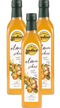 Yedier Elma Sirkesi 3x500 ml