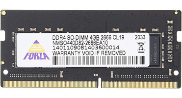 Neo Forza NMSO440D82-2666EA10 4 GB DDR4 1x4 2666 Mhz Ram