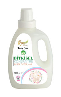 Roa Bitkisel Bitkisel Konsantre 1000 ml Sıvı Bebek Çamaşır Deterjanı