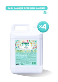 Green Clean Baby Bitkisel Lavanta Yağlı 4x5 lt Sıvı Çamaşır Deterjanı