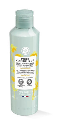 Yves Rocher Pure Camomille 2'si 1 Arada Gözenek Sıkılaştırıcı Tüm Ciltler İçin Yüz Temizleme Sütü 200 ml
