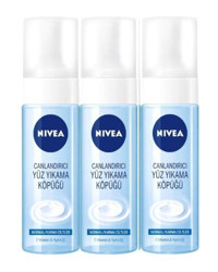 Nivea Canlandırıcı Normal Ciltler İçin Yüz Temizleme Köpüğü 3x150 ml