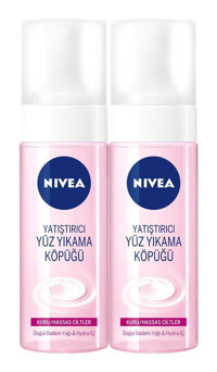 Nivea Yatıştırıcı Kuru Hassas Ciltler İçin Yüz Yıkama Köpüğü 2x150 ml