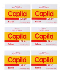 Capila Kükürt Sabun 6x90 gr