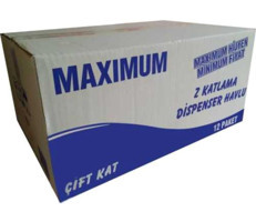 Maximum 2 Katlı 12'li Z Katlama Kağıt Havlu