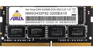 Neo Forza NMSO432E82-3200EA10 32 GB DDR4 1x32 3200 Mhz Ram