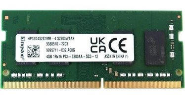 Kingston HP32D4S2S1MR-4 4 GB DDR4 1x4 3200 Mhz Ram