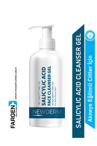 Newderm Salisilik Asit Yağlı ve Karma Ciltler İçin Yüz Temizleme Jeli 100 ml