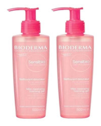 Bioderma Sensibio Foaming Hassas Ciltler İçin Yüz Temizleme Jeli 2x500 ml