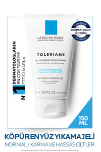 La Roche-Posay Toleriane Foaming Normal - Karma Ciltler İçin Yüz Temizleme Jeli 150 ml