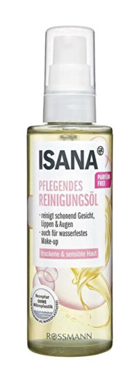 Isana Parfümsüz Kuru ve Hassas Ciltler İçin Yüz Temizleme Yağı 150 ml