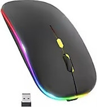 Reidan R800 Yatay Kablosuz Siyah Mouse