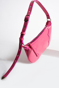 ESTUTE Omuz çantası baget zımbalı çanta