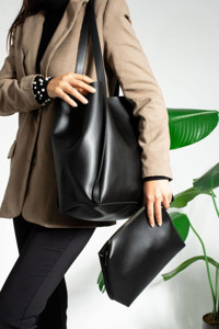 Mortanya Lisa Büyük Boy Yavrulu Kadın Omuz Çantası Standart Beden