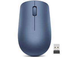 Lenovo 530 Yatay Kablosuz Mavi Optik Mouse