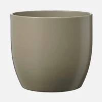 Basel Fashion Gri Saksı 14 cm