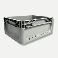 Euronorm Çok Amaçlı Taşıma ve Saklama Kasası Gri 17 lt