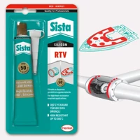 Sista RTV Silikon Kırmızı Sıvı Conta (300⁰C) 50 gr
