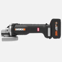 WORX WX813 115 mm Akülü Profesyonel Avuç Taşlama Makinesi