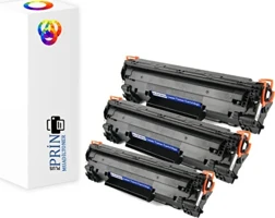 PlusPrint I-Sensys MF231 Yazıcı Yazıcı Uyumlu Muadil Toner CRG737 3lü Paket