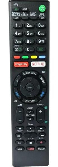 Electroon Sony KD-55XE8096 Android Smart 4K LED Tv Uyumlu Kumanda - Siyah