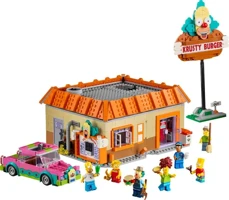 LEGO ® Icons The Simpsons™: Krusty Burger – 10352 Yetişkinler için Model Yapım Seti (1635 Parça)