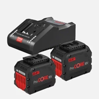 Bosch Procore Akü Başlangıç Seti 2x12 Amper Akü ve Şarj Aleti