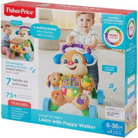Fisher-Price® FTG10 Eğitici Köpekçik Yürüteç Tekerlekli Yürüteç ile Eğlenceli Öğrenme