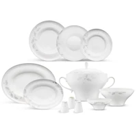 Jumbo Lace Leaf 62 Parça 12 Kişilik Yemek Takımı