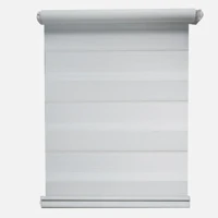 Linadora Zebra Stor Plise Beyaz 110x200