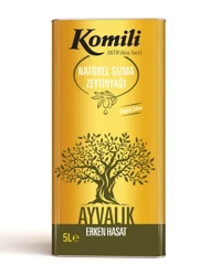 Komili KOMİLİ AYVALIK ERKEN HASAT ZEYTİNYAĞI – 5 LT