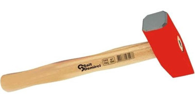 Alem Taşçı Keski Çekiç 1000 gr - Boyalı, Ahşap Saplı
