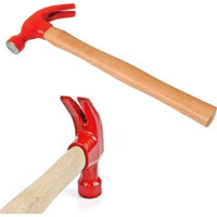 Knitex KTX-2742 Çatallı Çekiç 600GR Ahşap Saplı