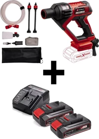 Einhell HYPRESSO 18/24-1, Akülü Yüksek Basınçlı Yıkama Makinası 18V 2 x 2.5 Ah + Şarj Cihazı