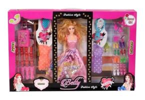 Erzi Oyuncak Bebek Fashion Style Elbiseli Bebek