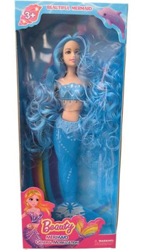 Büyülü Deniz Kızı Bebek - Çok Renkli