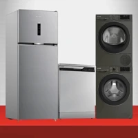 Arçelik 4'lü Gri Çeyiz PaketiBulaşık Makinesi ProgramBuzdolabı Toplam Brüt HacimÇamaşır Makinesi KGRenkRenk