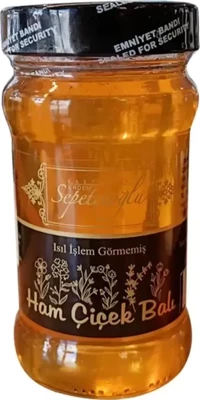 Sepetçioğlu Kastamonu Meşhur Sepetçioğlu Doğal Çiçek Balı 400 G (Isıl İşlem Görmemiş)