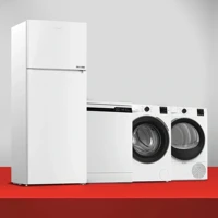 Arçelik 4'Lü Şık Çeyiz PaketiBulaşık Makinesi ProgramBuzdolabı GenişlikBuzdolabı Toplam Brüt HacimÇamaşır Makinesi KGKurutma Makinesi KGRenk