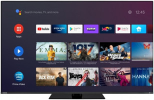 Toshiba 50QA7D63DT 50 inç 4K Ultra HD 126 Ekran Çerçevesiz Flat Uydu Alıcılı Smart Led Android Televizyon