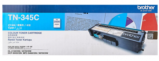 Brother TN-345-C Orijinal Mavi Toner