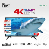 Next YE-50020-4K 50 inç 4K Ultra HD 126 Ekran Flat Uydu Alıcılı Smart Led Televizyon