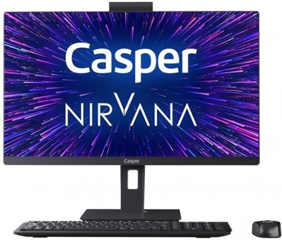 Casper Nirvana A5H.1040-4D00T-V Dahili UHD Graphics 630 Ekran Kartlı Intel Core i5 10400 4 GB Ram DDR4 256 GB SSD 23.8 inç Full HD Windows 10 Home All in One Bilgisayar