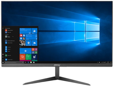 MSI Pro 24X 10M-014EU Dahili UHD Graphics Ekran Kartlı Intel Core i3 10110U 8 GB Ram DDR4 512 GB SSD 23.8 inç Full HD Windows 10 Home All in One Bilgisayar